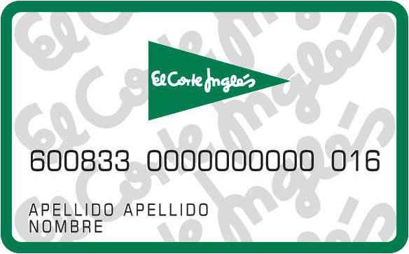 Tarjeta de Compra El Corte Ingles